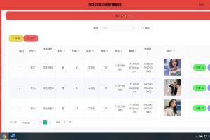 springboot 学生评奖评优管理系统